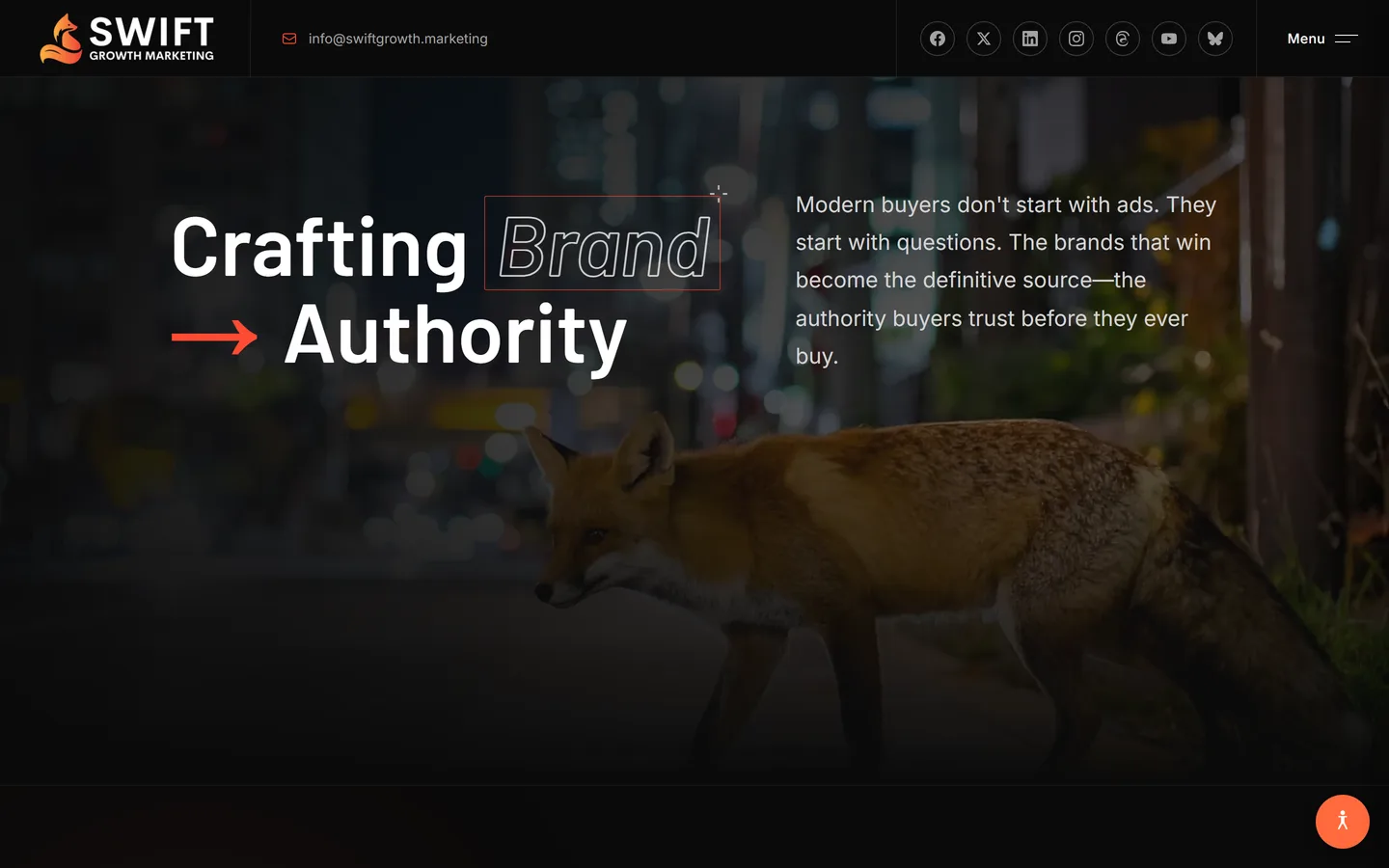 Swift Growth Marketing — Agency · Co-founded, built by Chris Hornak